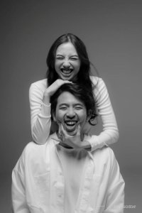 Joyful B&W